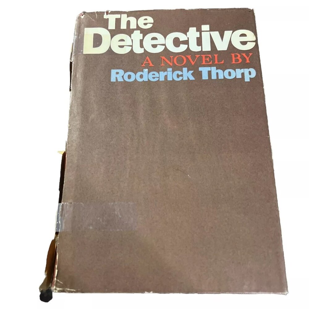 Roderick Thorp The Detective 1st US HC First Edition, 1966 ACCEPTABLE